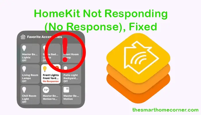 HomeKit Not Responding(No Response)
