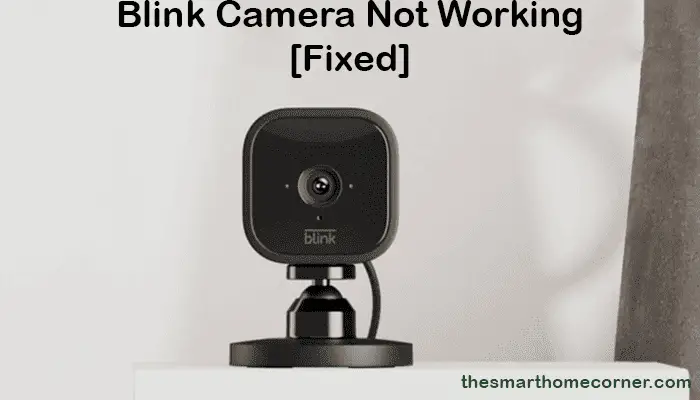 Blink Camera Not Working